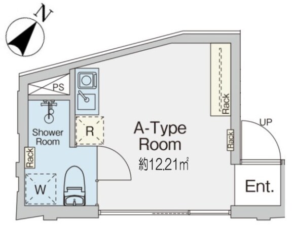 エストラルゴ西小山Ⅰの物件間取画像